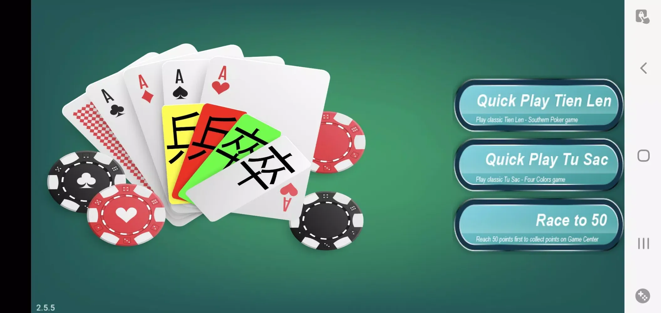 Tien Len Poker Screenshots