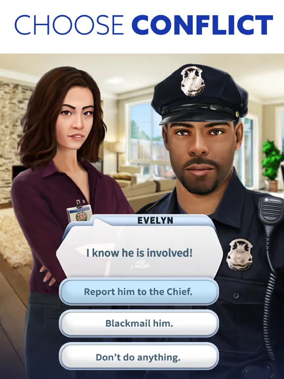 Tangkapan skrin Crime Stories - Your Choice iPad 