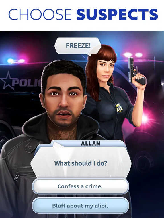 Tangkapan skrin Crime Stories - Your Choice iPad 