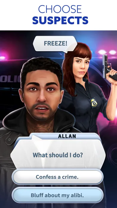 Tangkapan skrin Crime Stories - Your Choice