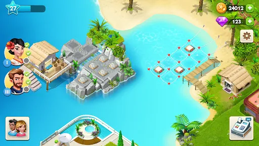 ภาพหน้าจอของ My Spa Resort: Grow & Build