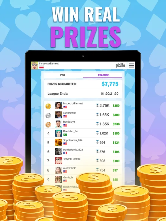 Captures d'écran de Golf Solitaire TriPeaks Cards! iPad 