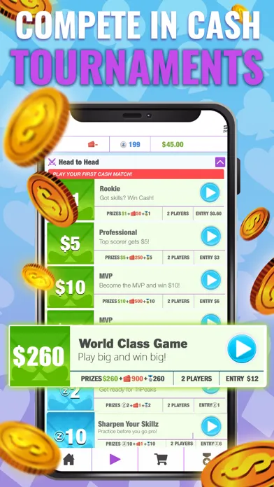 Captures d'écran de Golf Solitaire TriPeaks Cards!