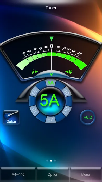 Captures d'écran de Cherub Metro Tuner