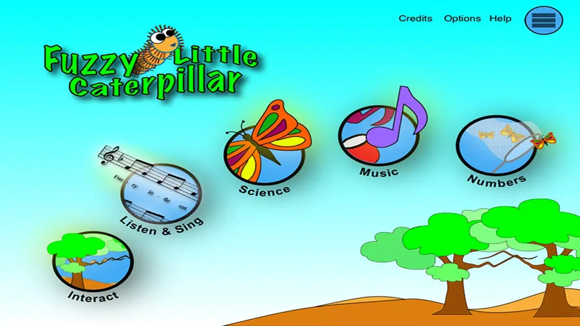 Tangkapan skrin Fuzzy Little Caterpillar v2.7