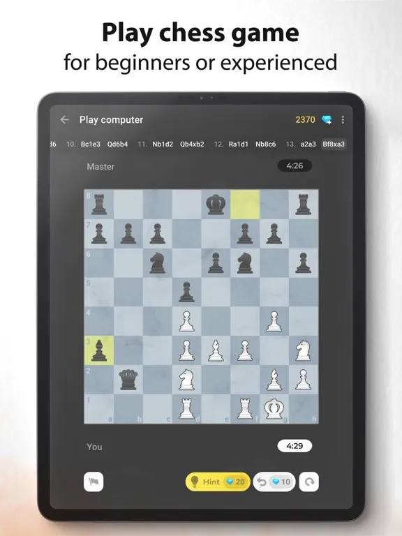 ภาพหน้าจอของ Chess -  Classic Puzzle Game iPad 