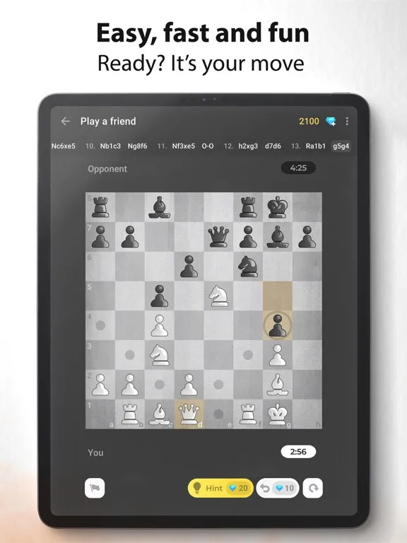 ภาพหน้าจอของ Chess -  Classic Puzzle Game iPad 