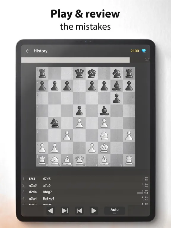 ภาพหน้าจอของ Chess -  Classic Puzzle Game iPad 