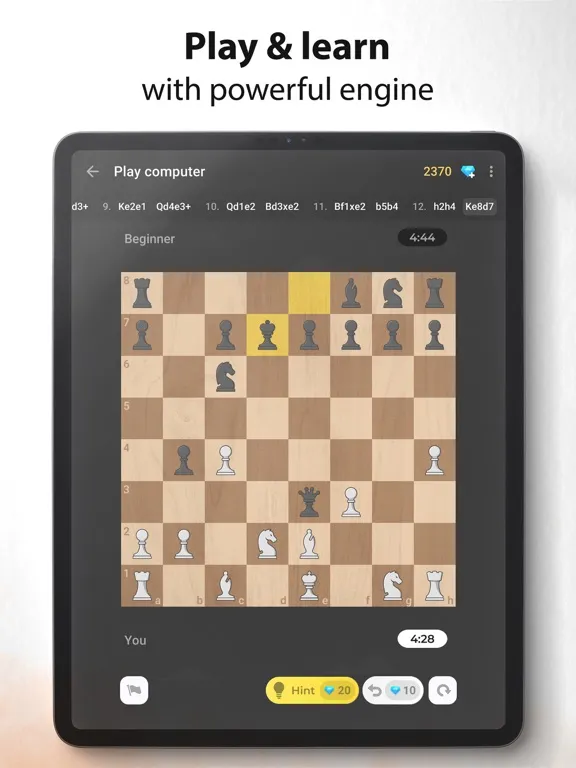 ภาพหน้าจอของ Chess -  Classic Puzzle Game iPad 