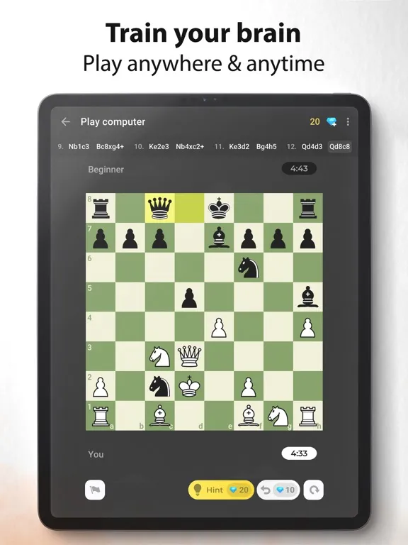 ภาพหน้าจอของ Chess -  Classic Puzzle Game iPad 