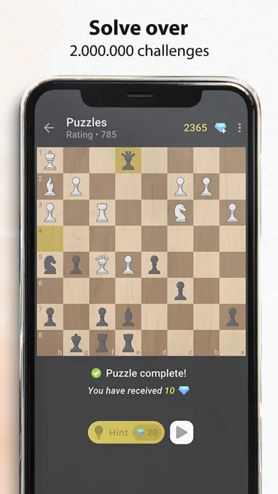 ภาพหน้าจอของ Chess -  Classic Puzzle Game
