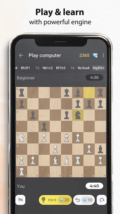 ภาพหน้าจอของ Chess -  Classic Puzzle Game