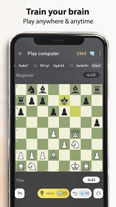 ภาพหน้าจอของ Chess -  Classic Puzzle Game