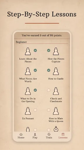 Screenshot di Learn Chess with Dr. Wolf