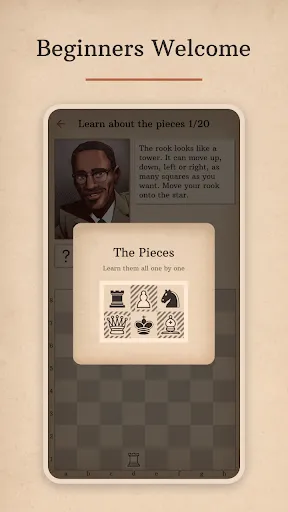 Screenshot di Learn Chess with Dr. Wolf