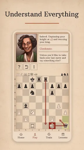 Screenshot di Learn Chess with Dr. Wolf