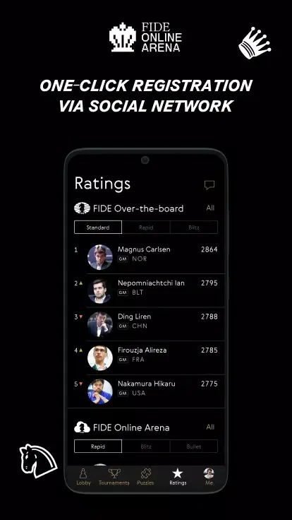 FIDE Online Arena Screenshots