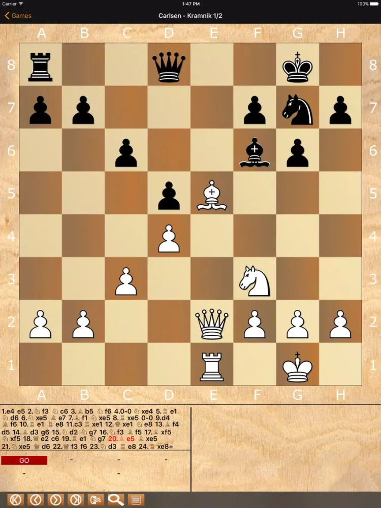 ChessBase Online iPad 应用截图