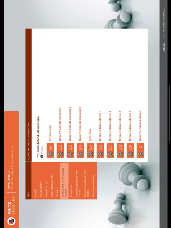 Capturas de pantalla de Fundamentals of Chess Openings iPad 