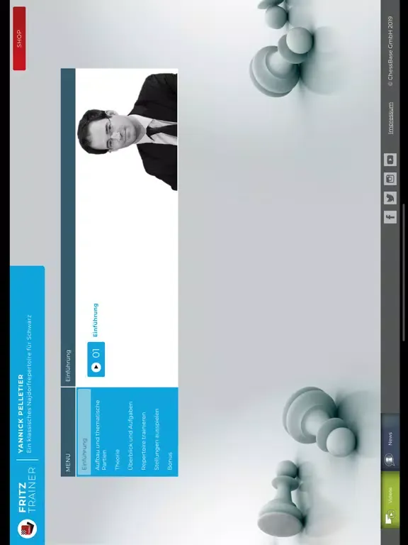 Скриншоты Klassisches Najdorfrepertoire iPad 