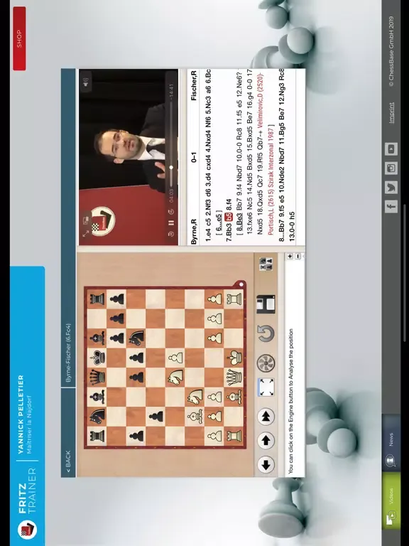 Capturas de pantalla de Maîtriser la Najdorf iPad 