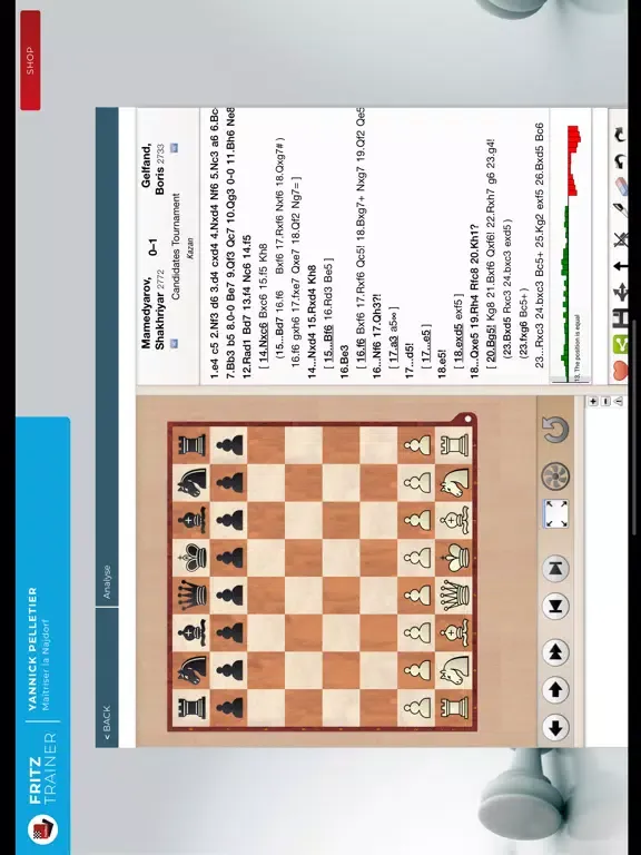 Capturas de pantalla de Maîtriser la Najdorf iPad 