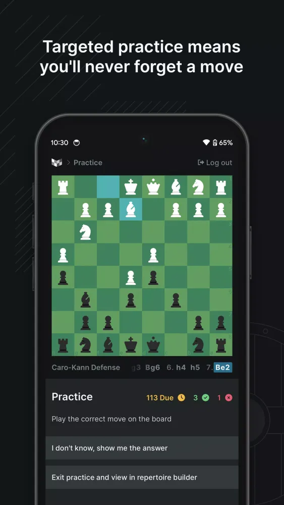 Скриншоты Chessbook