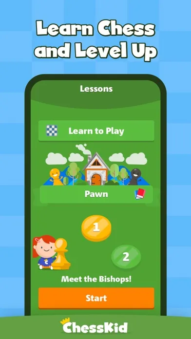 Capturas de tela do Chess for Kids - Play & Learn