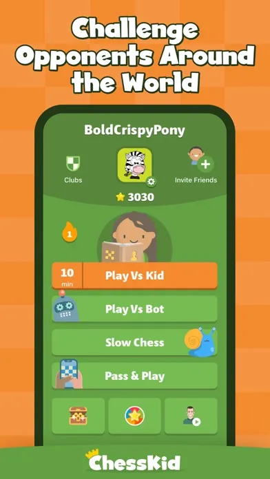 Capturas de tela do Chess for Kids - Play & Learn