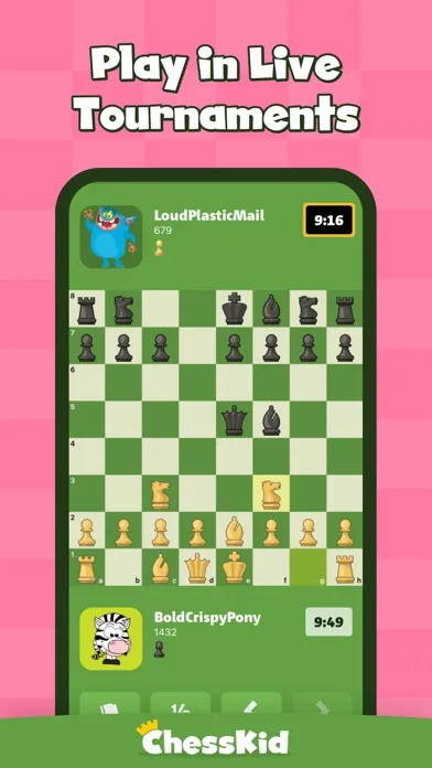 Capturas de tela do Chess for Kids - Play & Learn