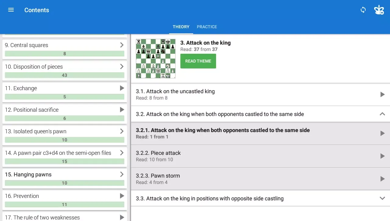 Tangkapan skrin Chess Strategy (1800-2400)