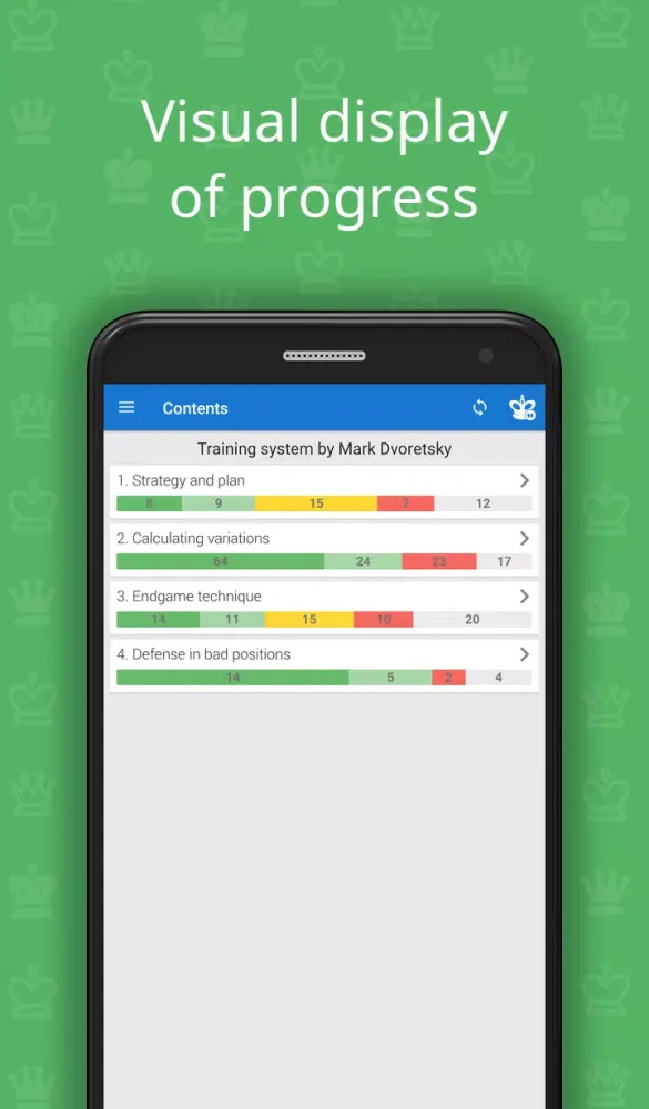 Training system by M Dvoretsky Screenshots