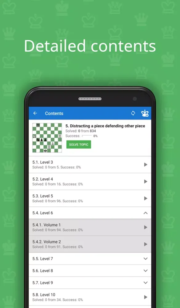 Tangkapan layar Elementary Chess Tactics 2
