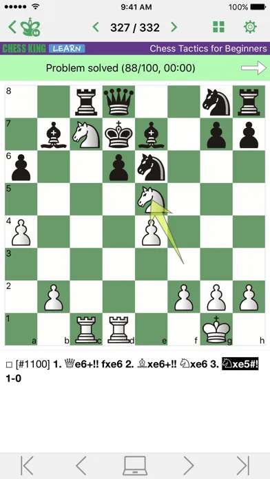 Скриншоты Chess Tactics for Beginners