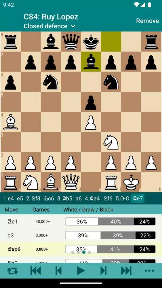 Скриншоты Chess Opener Lite