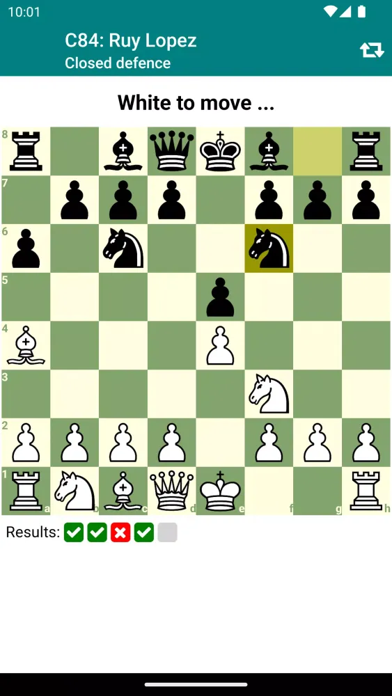 Скриншоты Chess Opener Lite