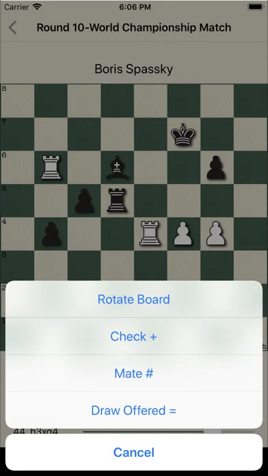 Chess Score Pad Screenshots