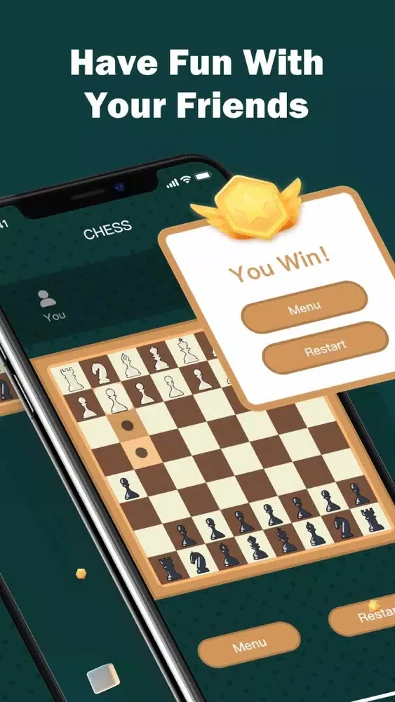 ภาพหน้าจอของ Chess-Chess With Friends