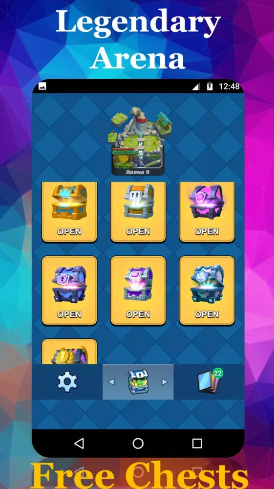 Chest Clash Royale Simulator Screenshots
