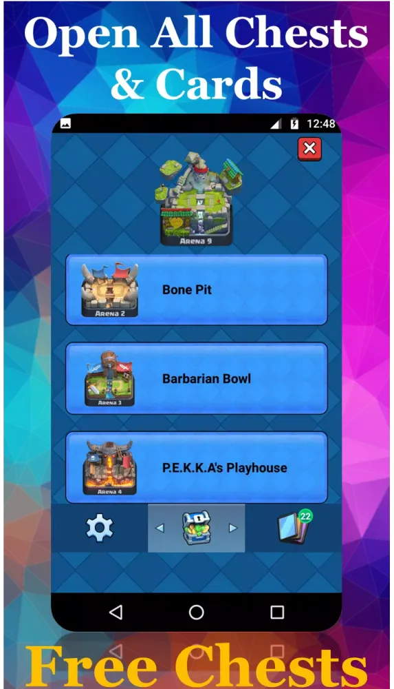 Chest Clash Royale Simulator Screenshots