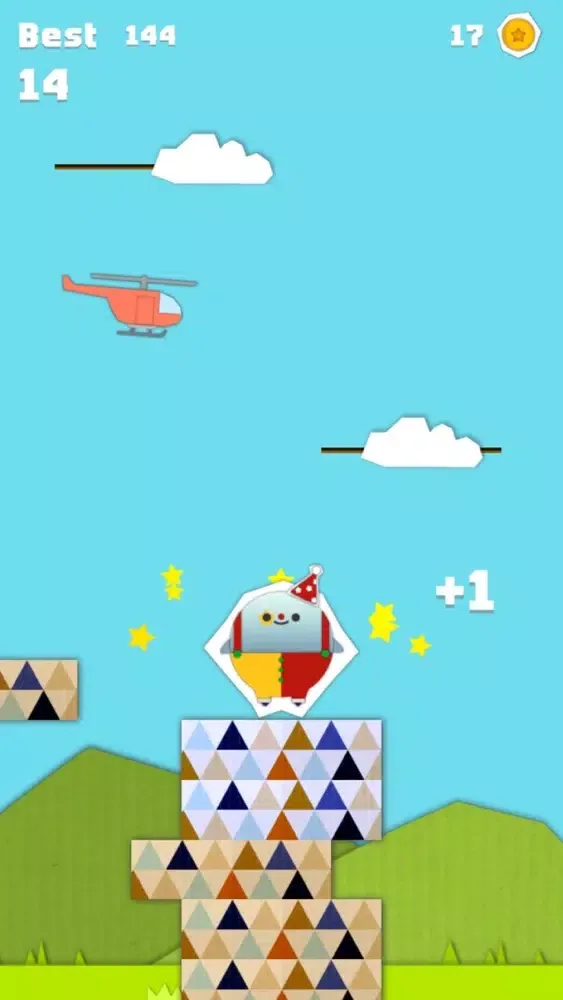 Ảnh chụp màn hình của Paper Jump!