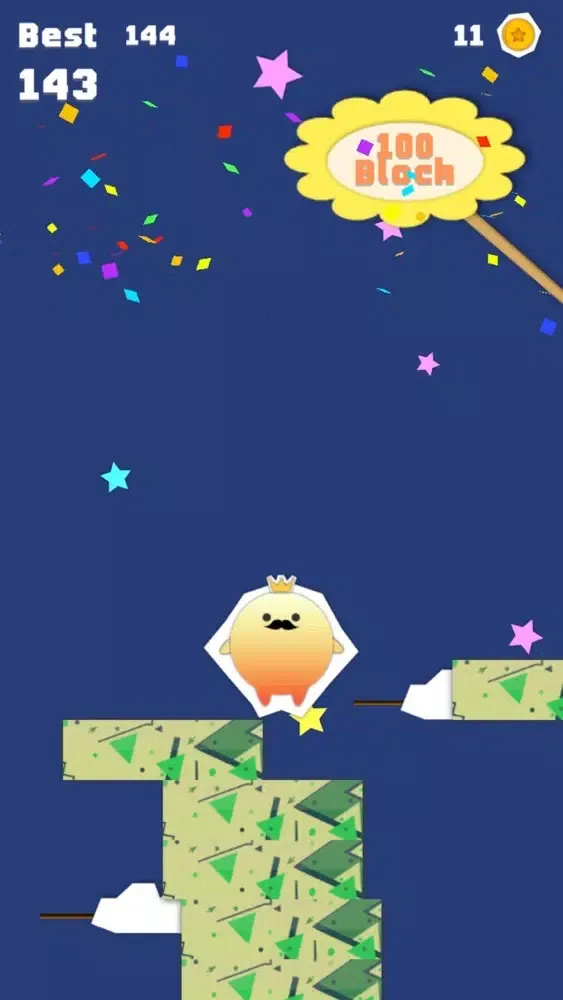 Ảnh chụp màn hình của Paper Jump!