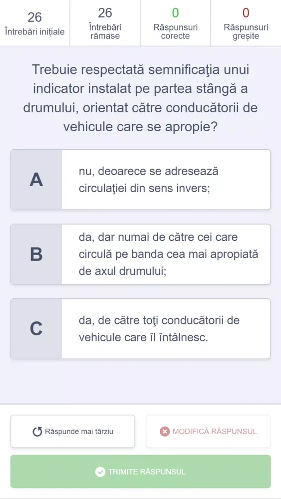 Chestionare Auto DRPCIV Screenshots