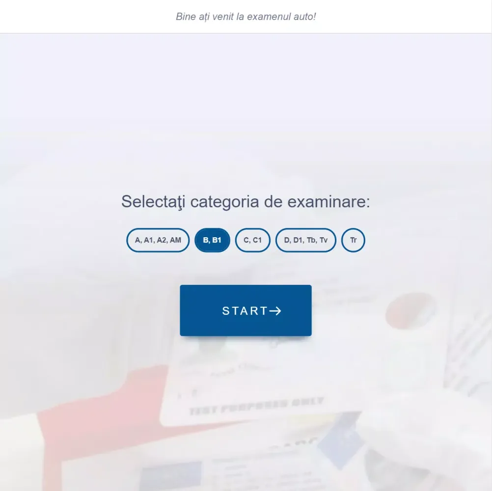 Chestionare Auto DRPCIV Screenshots