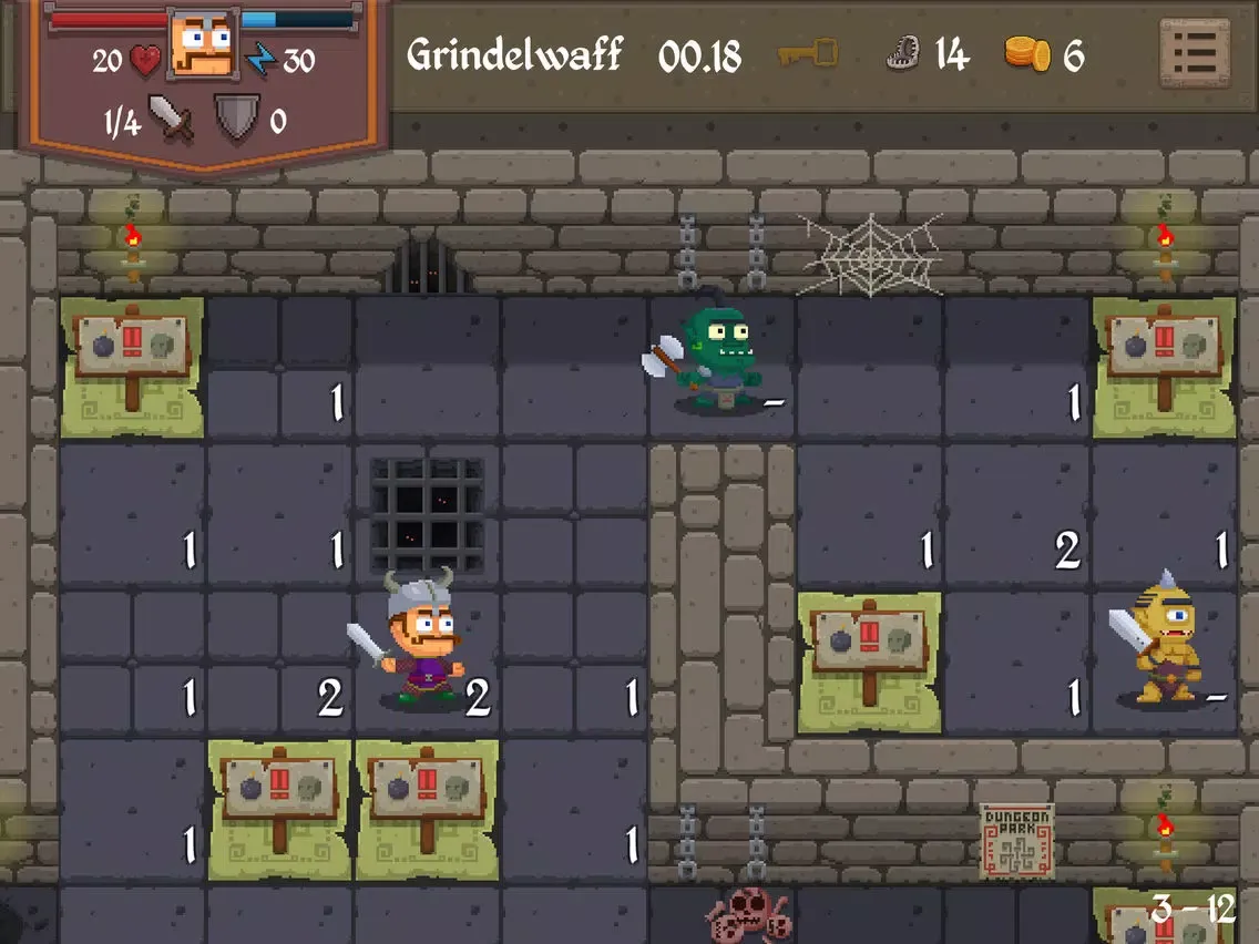 Dungeon Park Heroes iPad  Screenshots