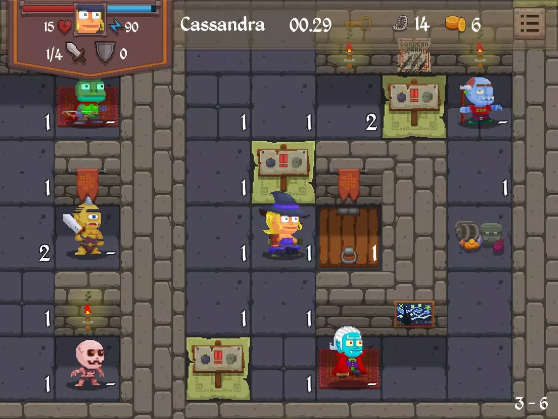Dungeon Park Heroes iPad  Screenshots