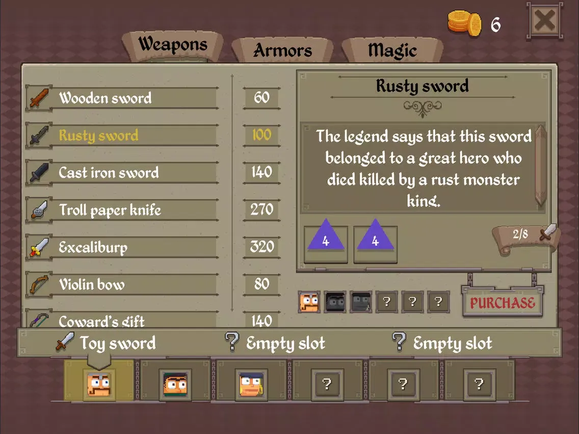 Dungeon Park Heroes iPad  Screenshots