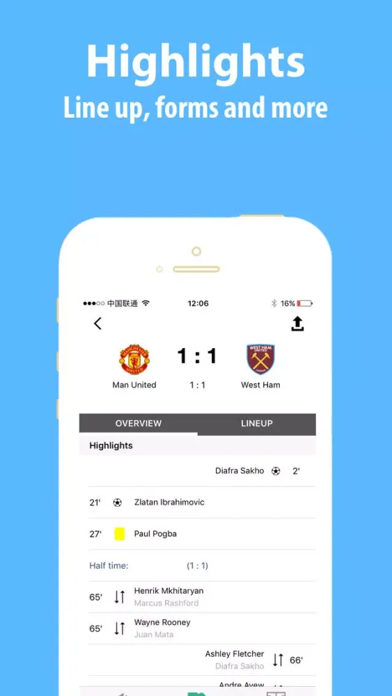 ภาพหน้าจอของ Football Bee - League Team Lineup News Live Scores