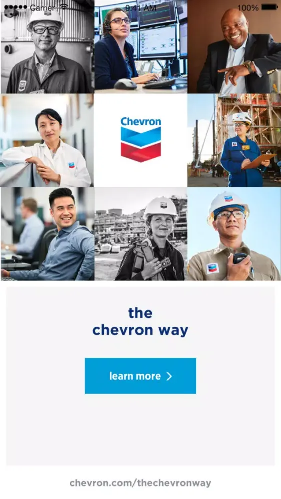 Capturas de tela do Chevron Way