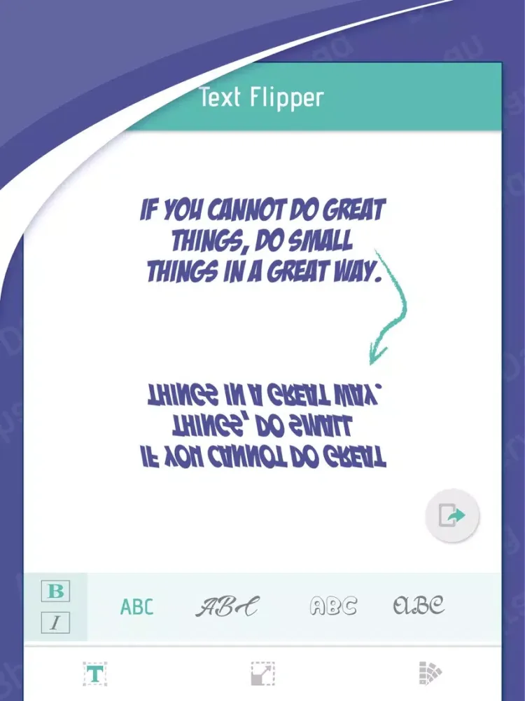 Text Flipper - Happy Messaging iPad 应用截图